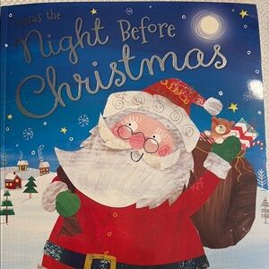 Christmas Storybook with Santa Claus Cover